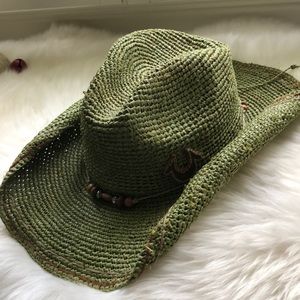 True Religon Straw Cowboy Hat